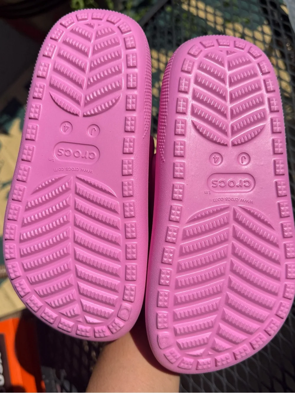 NEW CROCS Kids Classic Platform Cutie in taffy pink size J4